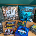 Betrayal at House on the Hill board game setup