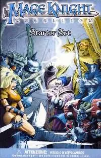 The game board and components for Mage Knight, considered one of the top solo board games for deep exploration.