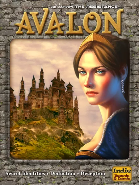 The Resistance Avalon, one of the best party board games for social deduction and hidden roles.
