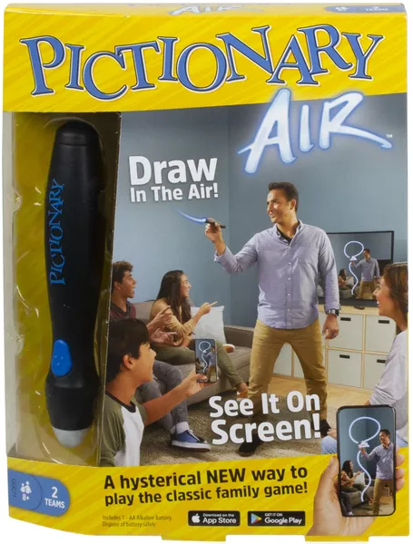 Pictionary Air game using the light-up pen, bringing a modern twist to classic party board games.