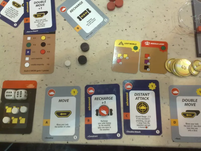 Caterpillar tower game showing tank movement and resource delivery mechanics