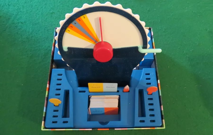 Wavelength game being played by large party group