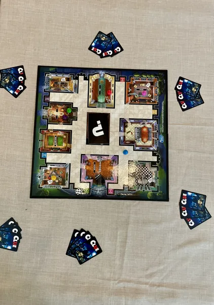 High-quality clue board game Premium Edition with detailed components